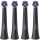  4x ORIGINAL ORAL-B iO RADIANT BLACK ELECTRIC TOOTHBRUSH HEAD