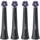  4x ORIGINAL ORAL-B iO RADIANT BLACK ELECTRIC TOOTHBRUSH HEAD