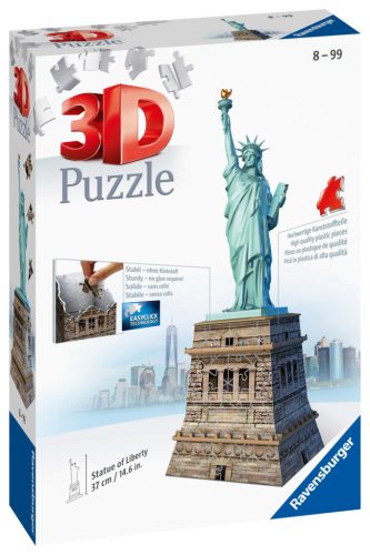  Ravensburger 3D Puzzle 108 Pieces Statue of Liberty