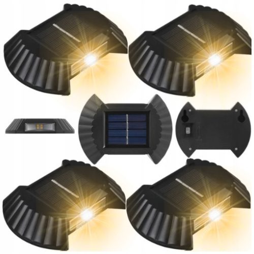  SOLAR GARDEN LAMPS SOLAR LAMP WALL LAMP 4 pieces