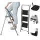 Bauhus ladder 2.5 m steel 3 to 150 kg