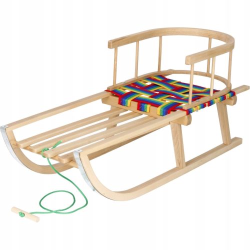  Traditional wooden sled Springos SAN004