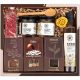  Gift basket set coffee tea syrup jam chocolate in a box box