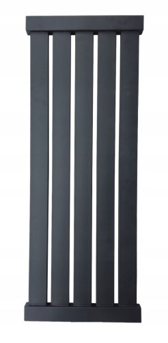  Water bathroom radiator Scarlet 387 W 380 x 1000 mm black