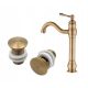 CHDE floor-standing washbasin faucet retro brass