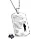  NECKLACE FOR SON MEMORY DOG TAG ENGRAVING