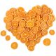  Dried orange slices 100 pieces 250g small, fragrant dried for the Christmas tree, small