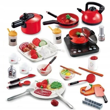  51pcs. KITCHEN ACCESSORIES SET POTS FRYING PAN