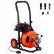 VEVOR Pipe Cleaning Machine, Electric, 23 mx 12.7 mm Cable