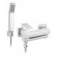 Single-lever wall-mounted bath and shower faucet Ferro ZICCO, chrome