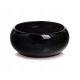  Polnix flowerpot 24 cm x 24 x 10 cm diameter 24 cm ceramic black