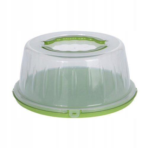 Food Container A cake stand with lampshade, a cake container and a lid