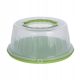 Food Container A cake stand with lampshade, a cake container and a lid