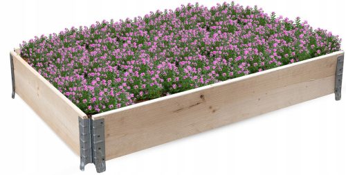 Greenhouses, Mini Greenhouses and Mini Greenhouses Aga Flowerbed 120 cm x 80 x 20 cm made of wood