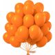  ORANGE BALLOONS SET HALLOWEEN BALLOONS BALLOONS LARGE 12" x100