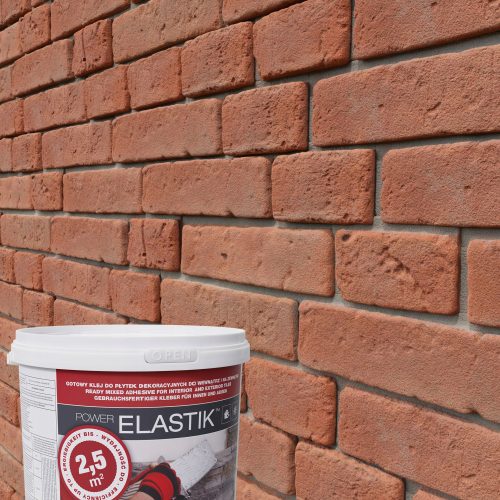 Stegu 2.5 m² Monsanto red brick tiles with grout + free adhesive set