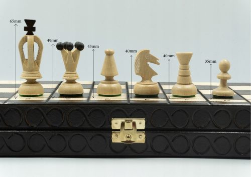  Wooden chess sets, carved school chess sets