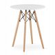 Round kitchen table, light beech, 60 x 60 x 72 cm