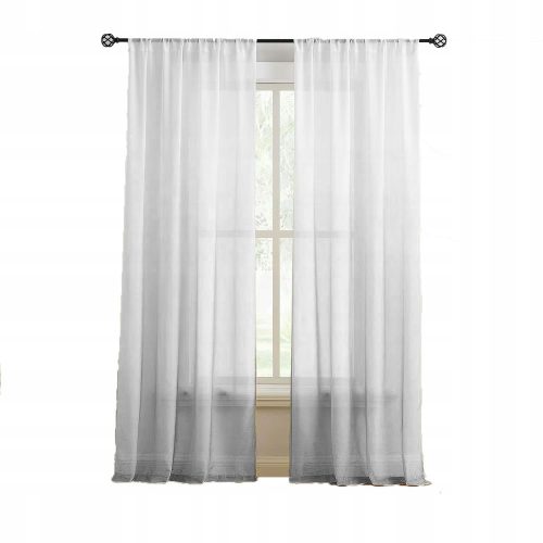 Curtains, Curtains Ready Classic Voile Curtain 132 cm x 240