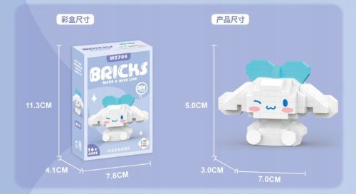  Hello Kitty Sanrio Blocks Cinnamoroll B Figure