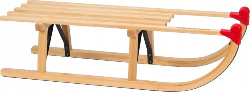  Classic, durable wooden sled NIJDAM Davos 90kg / 90cm