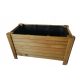  BRUKERS flowerpot 62 cm x 32 x 33.5 cm, wood tones in brown and beige