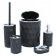 Set bathroom accessories MATKAM-OKY4679 5 elements, black