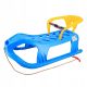  BABY MIX SNOW STAR PLASTIC SLED WITH BACKREST BLUE