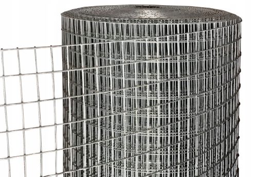 Welded breeding net, mesh size 6x6mm, 25m