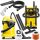 Aspirateur industriel Kärcher WD3 1000 W + suceur tissus KARCHER SE 4001 SE 5100