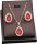  Jewelry set necklace earrings Hurrem Magnificent Century red10