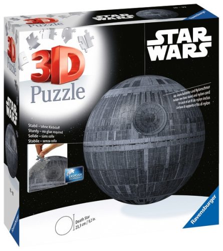  3D puzzle Ravensburger Death Star 115556 543 pieces.