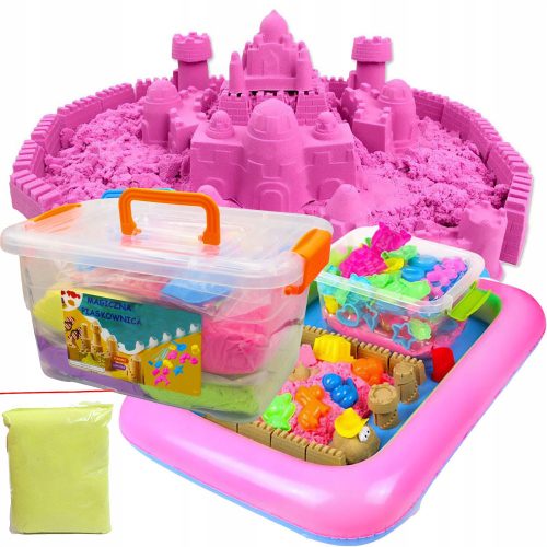 KINETIC SAND 6 kg + SWIMMING POOL SANDBOX MOLDS