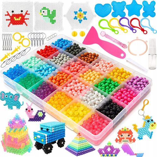  Water Beads 36 Colors 11000 Pieces TEMPLATES PATTERNS