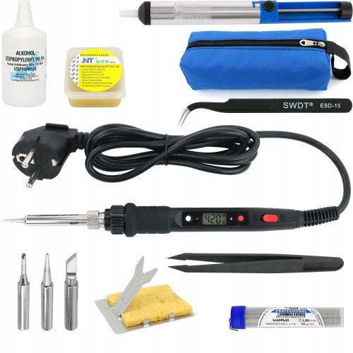 Heated (resistance) soldering iron Cynel 80 W