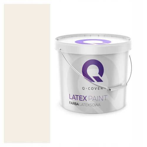 Q-Cover Latex Ceiling and Wall Paint 5 l Off White Beige H3884 matt