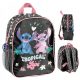 Stich Paso kindergarten backpack with one compartment for girls, multicolored