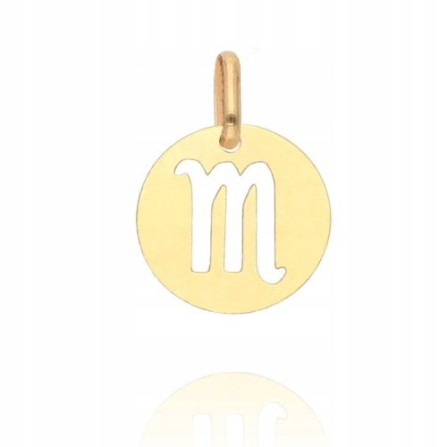  Gold scorpion pendant PR.585 ZODIAC SIGN