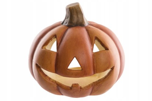  Pumpkin Lantern Ceramic Pumpkin Lantern made of ceramic Halloween Project Decor 15 cm