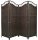 Paravent ROOM SCREEN CURTARA 4 WINGS 180x200 BROWN-4