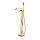 Qvadro Gold freestanding bathtub faucet