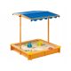 PLAYFUL CLOSED WOODEN SANDBOX