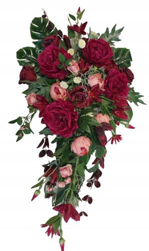  STRING for the cemetery package – large peonies for a grave monument