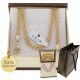  BISMARK WOMEN'S FULL GOLD CHAIN PR. 925 585 14K + FREE ENGRAVING