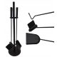 HELSINKI 4IN1 FIREPLACE SET TOOLS FIREPLACE ACCESSORIES POSITIONER