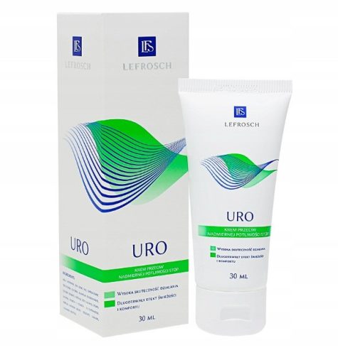 Lefrosch URO Foot Cream for Excessive Sweating, 30 ml