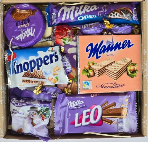  SWEETS SET GIFT BOX GIFT PACK MILKA SANTA CLAUS CHRISTMAS -2