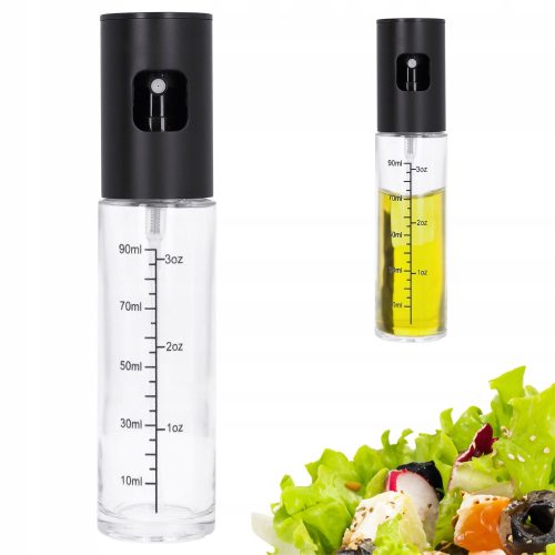 Food Container Oil Sprayer, Olive Oil Dispenser, Spray Glass Container, Oil Vinegar, 100 ml