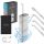  PORTABLE DENTAL IRRIGATOR, CORDLESS, TOOTH POWERFUL, TRAVEL WHITE