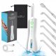  BATTERY-POWERED DENTAL IRRIGATION, POWERFUL, 6 NOZZLES, 6 MODES, WHITE